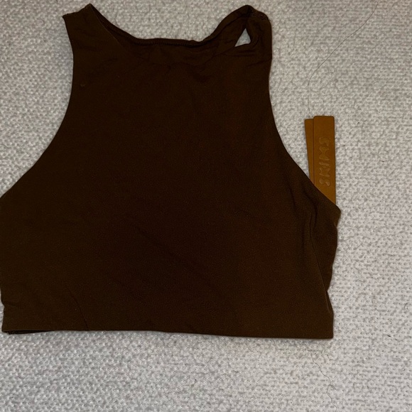 SKIMS Other - Skims fits everybody high neck bralette color oxide size S